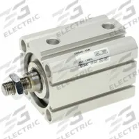 SMC Compact Cylinder: 80 mm Bore Dia, 100 mm Stroke Lg, Tapped Hole/Through Hole Mounting, Aluminum (MPN C55B80-100M). Key specifications — attr946022: Through Hole; attr946024: Single Rod; attr946038: C55; attr1123057: Rotating Rod; attr945997: SMC.