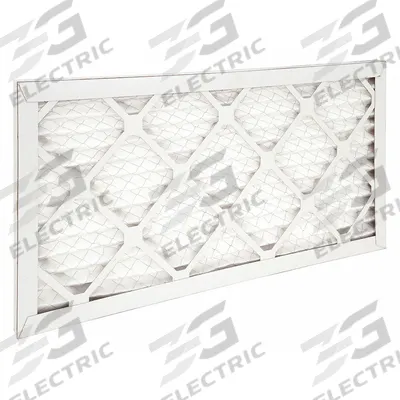 GRAINGER Pleated Air Filter: 13 in x 23 in x 1 in, MERV 8 - MERV 8 Pleated Air Filters