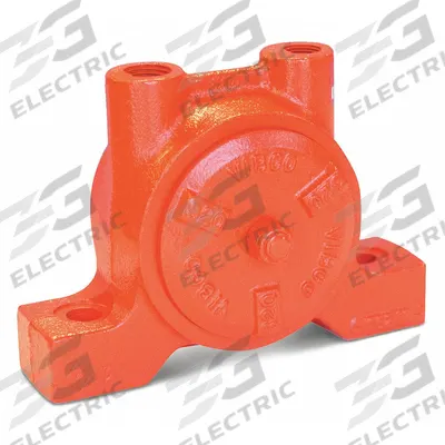 VIBCO Pneumatic Vibrator: 600 lbf, 6,800 vpm, 3/8 in NPT, BVS, 70 dBA, Cast Iron - General Purpose Turbine & Ball Vibrators
