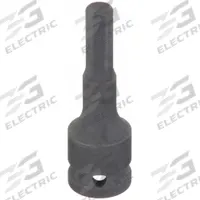 WESTWARD Impact Socket Bit : SAE, 3/8 in Tip Size, 3 1/32 in Overall Lg, Fixed Insert, 4LZE1. Key specifications — attr1204700: Fixed Insert; attr1204712: WESTWARD.