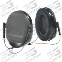 3M PELTOR Earmuffs: Behind-the-Neck Earmuff, Passive, 17 dB NRR, Black (MPN H505B). Key specifications — Sub-brand: PELTOR (TM); Style: Rigid; Dielectric: No; Electrically Insulated: No; Cup Color_Original: Black; Features: Wire Headband; For Use With: Welding Helmets; Brand: 3M PELTOR.