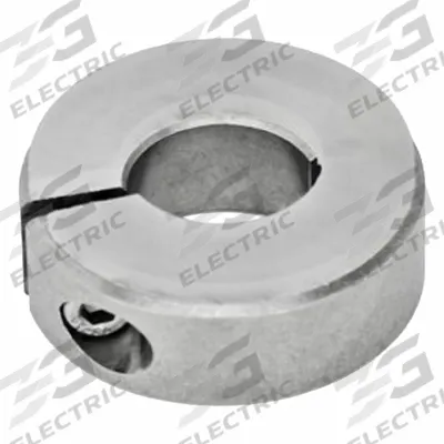 JW WINCO Shaft Collar: 1-Piece, Stainless Steel, Clamp-On, 14 mm Bore Dia - Stainless Steel Vibration- & Sound-Damping Shaft Collars