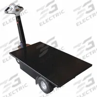 VESTIL Traction Drive Cart: 750 lb, 59 in L x 28 in W x 14 in H Deck, 44 5/8 in Overall Ht, Rubber (MPN NE-CART-1). Key specifications — Brand: VESTIL; Battery Type: (2) 70Ah Batteries.