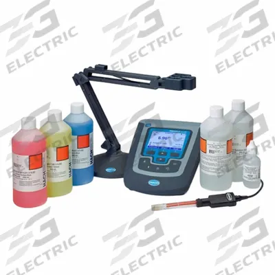 HACH pH Meter: BOD/Dissolved Oxygen/ORP/pH, 0 pH pH Range - Min - Benchtop pH Meters