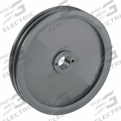 APPROVED VENDOR V-Belt Pulley: 2AK114, 2 Groove, 11.25 in OD, Bushed Bore, H/QT, Cast Iron, Spoked (MPN 2AK114H). Key specifications — Pulley Industry Number: 2AK114; Pitch Diameter: 11 in (4L, A); For Belt Section (broad, with similar types): 3L.