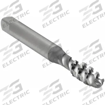 OSG Spiral Flute Tap: #12-24 UNC, H3 / 2B-3B, 3 Flute, Plug Chamfer - General Purpose Spiral-Flute Taps