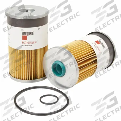 FLEETGUARD Automotive Fuel Filter: 14 1/8 in Overall Lg, 4 3/16 in Outside Dia - Spin-On Fuel/Water Separators
