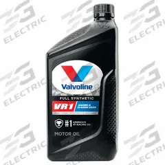 VALVOLINE Motor Oil: Synthetic, Not Biodegradable, 1 qt Size, Bottle, 10W-30, VR1 (MPN 679083). Key specifications — SAE Grade: 10W-30; Brand: VALVOLINE; Biodegradable: Not Biodegradable; Compatible Engine Type: Gasoline Engines; Compatible Vehicle Type: Race Cars; Oil Series: VR1; Dexos Rating: Not Rated.