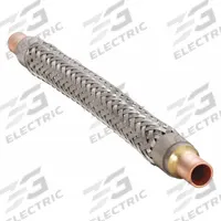 APPROVED VENDOR Vibration Absorber: 1 1/8 in Sweat Connection, 13 in Overall Lg (MPN 6AWP6). Key specifications — Braid Material: Stainless Steel; Brand: APPROVED VENDOR; Manufacturer Part Number: 6AWP6; Connection Material: Copper.