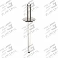 Blind Rivet,1.797" L,0.156" dia,PK500: Inch, 1 51/64 in Overall Lg, 15/32 in Body Lg, Plain, 500 PK (MPN U34126.015.5355). Key specifications — Brand: APPROVED VENDOR.