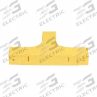 PANDUIT Horizontal Tee: Fiberrunner®, Yellow, ABS/Polycarbonate, For 2 in x 2 in Raceway Wd x Ht (MPN FT2X2LYL). Key specifications — attr1245979: PANDUIT.