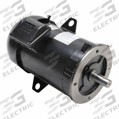 Grundfos Pump Motor: Mfr Part # 99882380, Three Phase, 230/460V AC, 5 hp - OEM Motors for Circulator Pumps