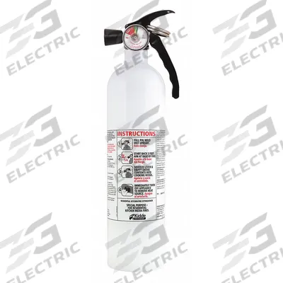 KIDDE Fire Extinguisher: 2.5 lb Extinguisher Capacity, 711A - Class BC Fire Extinguishers