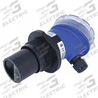 FLOWLINE Reflective Ultrasonic Level Sensor: 2 in NPT, For Chemicals/Oil/Wastewater/Water Media Type (MPN UG06-0011-00). Key specifications — Brand: FLOWLINE; Max. Voltage: 28V DC; Output Voltage Range: 4 to 20mA; Accuracy: +/-0.2% of Range; Display Type: LCD.