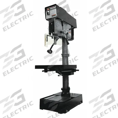 JET Floor Drill Press: Belt Drive, Variable Speed, 300 RPM – 2,000 RPM - Floor Stand Drill Presses with Manual Downfeed