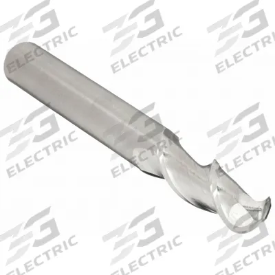 WIDIA HANITA Ball End Mill: Carbide, 2 Flute, 5/16" Mill Dia, 13/16" LOC, 2-1/2" OAL (MPN 4A0108003) - Carbide Ball End Mills for Aluminum
