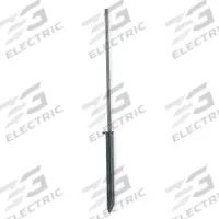 RAIN BIRD Riser Stake: Staked Riser, Micro Sprays/Threaded Drippers, Vinyl, Black, 1/4 in Fitting (MPN RISER1PKS). Key specifications — Brand: RAIN BIRD; Color: Black; Compatible Product Type: Threaded Drippers; Includes: 1/4 in Fitting; Material: Vinyl; Product Type: Staked Riser.