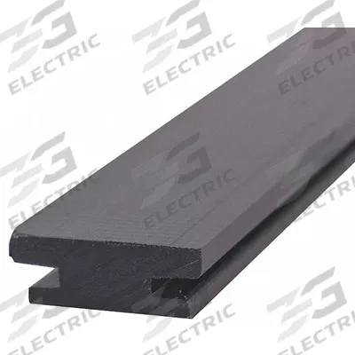 FENNER DRIVES Belt Guide: 10 ft Overall Lg, 0.39 in Overall Ht, 1.1 in Overall Wd - General Purpose UHMW Guide Rails