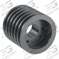 APPROVED VENDOR V-Belt Pulley: B48, 6 Groove, 5.15 in OD, Bushed Bore, SD, Quick Detachable (MPN 6B48SD). Key specifications — Pulley Industry Number: B48; Pitch Diameter: 4.8 in (5L, B); For Belt Section (broad, with similar types): 5L, B, or BX.