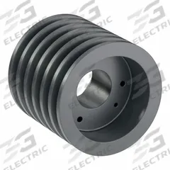 APPROVED VENDOR V-Belt Pulley: B48, 6 Groove, 5.15 in OD, Bushed Bore, SD, Quick Detachable (MPN 6B48SD). Key specifications — Pulley Industry Number: B48; Pitch Diameter: 4.8 in (5L, B); For Belt Section (broad, with similar types): 5L, B, or BX.