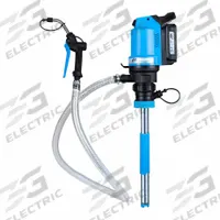MACNAUGHT Battery Operated Pump: Pumps with Discharge Hose & Nozzle, 18V Battery Size, 41/500 hp HP (MPN BP20S-UNU). Key specifications — Suction Tube Material: Carbon Steel; Rated Voltage: 18 V; Brand: MACNAUGHT; Batteries Included: Yes.