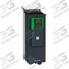 SCHNEIDER Variable Frequency Drive: In Phase Three, Out Phase Three, 20 hp, No Bypass, Programmable (MPN ATV650D15N4U). Key specifications — Style: Compact; Color: Black/Green; Output Phase: Three.