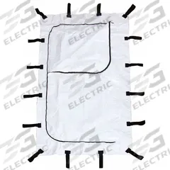 CLASSIC PLASTICS CORP Body Bag: White, (3) ID Tags, 54 in Overall Wd, Polyethylene, 5 PK (MPN JUMBO). Key specifications — Brand: CLASSIC PLASTICS CORP; Color: White; Product Type: Body Bag; Includes: (3) ID Tags; Material: Polyethylene.