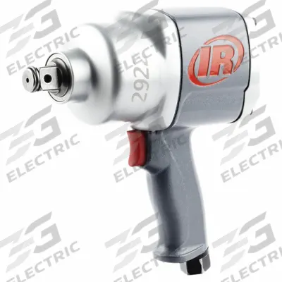 INGERSOLL RAND Air Impact Wrench: Full-Size, 3/4 in Drive, Pistol-Grip, 3/8 in NPT Air Inlet - Pistol-Grip Air-Powered Impact Wrenches with Standard Anvils