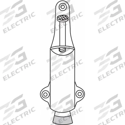ROCKWOOD Plunger Door Holder: Wall - Mounted, 1 3/8 in Wd, 5 3/8 in Overall Ht - Plunger Door Holders