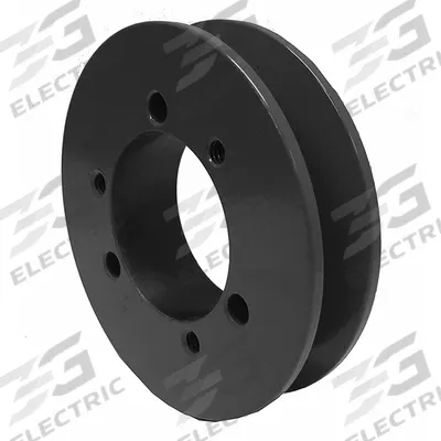 APPROVED VENDOR V-Belt Sheave: 13V530SH, 1 Groove, 5.3 in OD, Bushed Bore - Bushed-Bore Cast-Iron V-Belt Pulleys