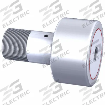 SMITH BEARING Track Roller: 1 7/8 in Dia, Heavy, Stainless Steel, 1 Row, Dbl Sealed - Corrosion-Resistant Heavy Stud Cam Followers