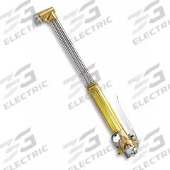 SMITH EQUIPMENT Hand Cutting Torch: 21 in Lg, 90° Head, Gas Axe Series (MPN SC929). Key specifications — attr176495: SC929; attr212341: 9/16"-18; attr176498: SMITH EQUIPMENT.