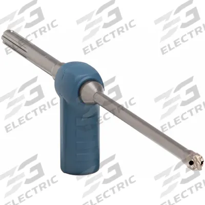 BOSCH Hollow Core Bit: 5/8 in Drill Bit Size, 8 in Max Drilling Dp - SDS-Max Dust-Extraction Hollow Core Bits