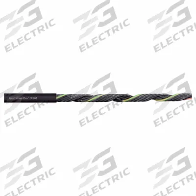 CHAINFLEX Control Cable: 20 AWG, 7 Conductors, Order by the Foot, PVC Jacket - Continuous Flexing Control Cables