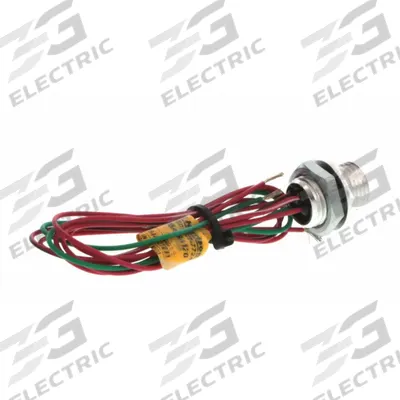 BRAD HARRISON Receptacle with Leads: 1/4 in Male – Front Mounting Receptacle - Micro M12 Receptacles for Signal & Low-Power Applications