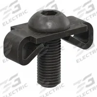 Standard End Fastener: Std End Fastener, 10 Series, 3/4 in x 1/4 in x 3/4 in, For 17/64 in Slot Wd (MPN 10FAC3755). Key specifications — Material: Steel; Mounting Type: Slide-In; Brand: FAZTEK; Finish: Zinc-Plated.