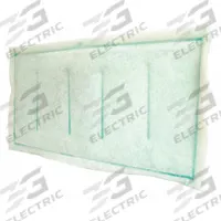 GRAINGER Ring Panel Air Filter: 16 in x 24 in x 1 in, 24 in Section Wd, 1 Sections, 3 Ply, MERV 8 (MPN 2DXJ9). Key specifications — Performance Rating: MERV 8; Brand: GRAINGER; Media Material: Synthetic.