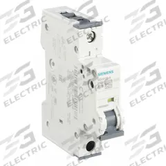 SIEMENS IEC Supplementary Protector: 20 A Amps, 72V DC, 10kA at 230/400V AC, Screw Clamp, 5SY4, A (MPN 5SY41205). Key specifications — Brand: SIEMENS; Terminal Connection: Screw Clamp; DC Voltage Rating: 72V DC; Max. AIR Rating: 10kA at 230/400V AC; Series: 5SY4; AC Voltage Rating: 230/400V AC; Curve Type: A.