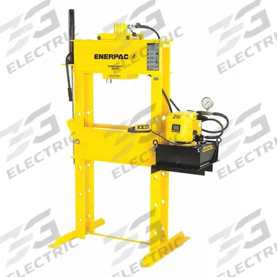 ENERPAC Hydraulic Press: Electric, H-Frame, 25 ton - Electric H-Frame Hydraulic Presses