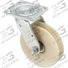 APPROVED VENDOR Plate Caster: Swivel, 5 7/8 in Wheel Dia, 1 5/16 in Wheel Wd, 7 7/16 in Mounting Ht (MPN P21S-DSPKGSPO 150K-14). Key specifications — attr1100373: APPROVED VENDOR.
