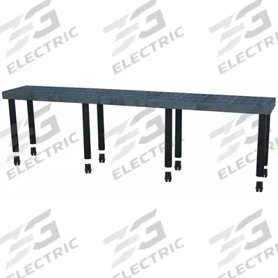STRUCTURAL PLASTICS Plastic Shelving: 96 in x 16 in, 24 in Overall Ht - High-Durability Fixed Press-Fit Stationary Plastic Shelving
