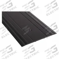 NATIONAL GUARD Door Threshold: Saddle, Aluminum, 3 ft Lg (MPN 813DKB-36). Key specifications — Brand: NATIONAL GUARD; Transition Type: Fluted.