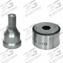 EDWARDS Hex Punch & Die Set: Edwards, 55 ton_65 ton_100 ton_120 ton Compatible Ironworker Size, Hex (MPN ED9-PDH1/2). Key specifications — attr67451: IW55 , IW65 , IW100, IW120; attr67489: Hex; attr67463: 1/2 in; attr67447: ED9-PDH1/2; attr67456: Edwards; attr67443: EDWARDS; attr67472: 1/2 inHex Punch & Die Set.