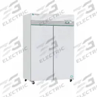 COREPOINT SCIENTIFIC Blood Bank Refrigerator: 49 cu ft, Upright, 1°C to 10°C, 36 3/8 in Overall Dp (MPN NSBR492WSW-0). Key specifications — Door Opening Style: Left and Right; Color: White; Alarm Type: Door Ajar; Manufacturer Part Number: NSBR492WSW-0; Brand: COREPOINT SCIENTIFIC; Product Type: Blood Bank Refrigerator; Door Type: Swing Solid; Refrigerant Type: R-600a.