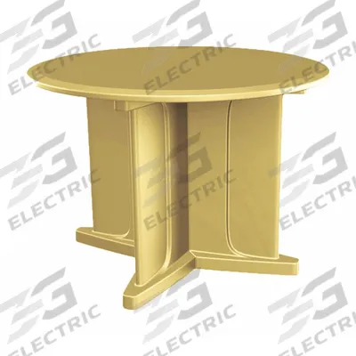 CORTECH Table: 29 in Overall Ht, 42 in Overall Dia, No Game Top, Ballast Accepted - Round X-Base Tables