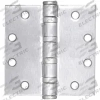 IVES Butt Hinge: Steel, Full Mortise, 4 1/2 in Leaf Wd (MPN 5BB1HW 4.5X4.5 652). Key specifications — Removable Pin: Yes; Bearing Type: Ball; Material: Steel.