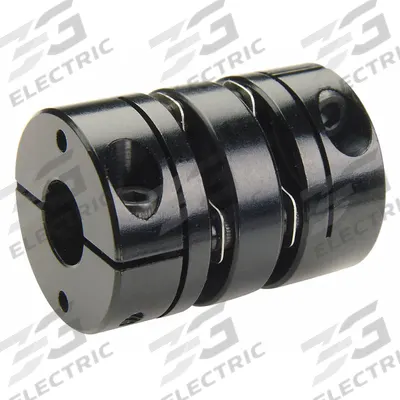 RULAND MANUFACTURING Motion Control Coupling: 1/4 in x 1/4 in Bore Dia, 3/4 in OD, Round - Double Disc Couplings for Round Shafts