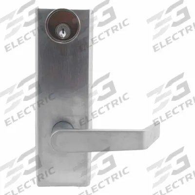 TELL MANUFACTURING Exit Device Trim: 48 in Max Door Wd - Trim, Handles & Pulls for Exit Push Bars