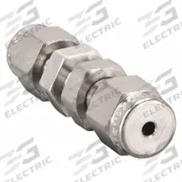 PARKER Compression Fitting Union: 1/16 in OD x 1/16 in OD Fitting Size, Compression x Compression (MPN 1BC1-316). Key specifications — Compatible Fitting Brands: Parker A-LOK; Brand: PARKER; Fitting Size: 1/16 in OD x 1/16 in OD.
