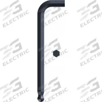 EKLIND Hex Key: 1 Ball Ends, 5/32 in Tip Size, SAE, Stubby, Alloy Steel, Black Finish, L, 5 PK (MPN 18110). Key specifications — attr1205521: EKLIND; attr1205526: Black Finish.